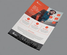 Load image into Gallery viewer, Amazing Modern Orange Flyer Print